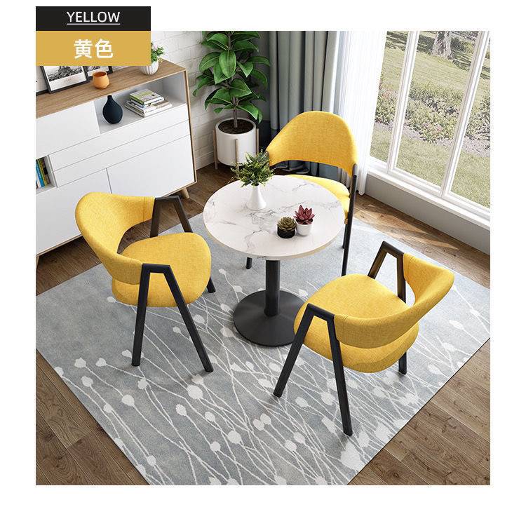 Custom Commercial Restaurant Wood and Leather Chair - 图片 6