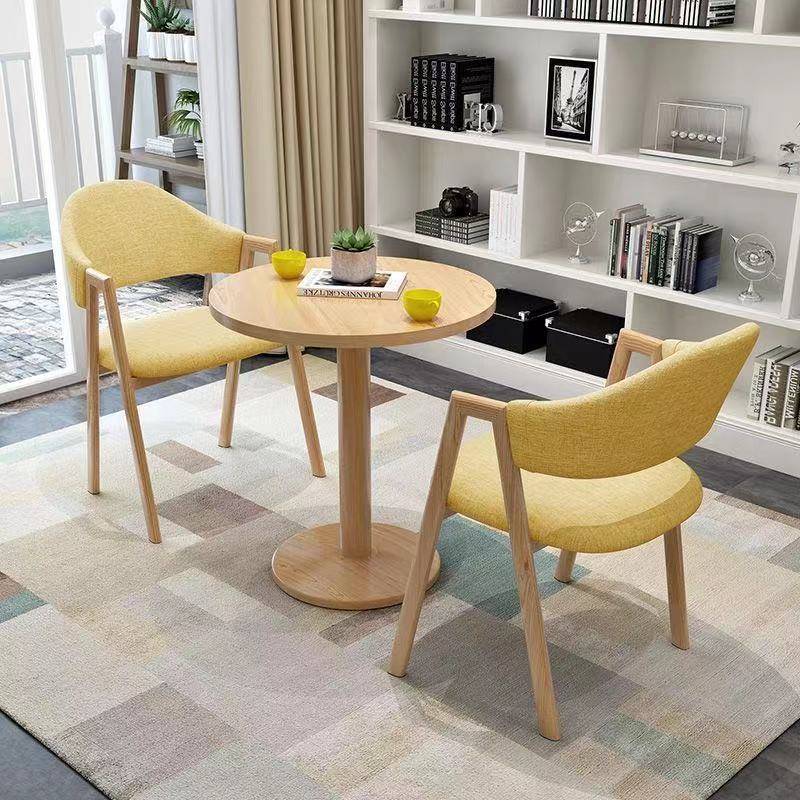 Custom Commercial Restaurant Wood and Leather Chair - 图片 5