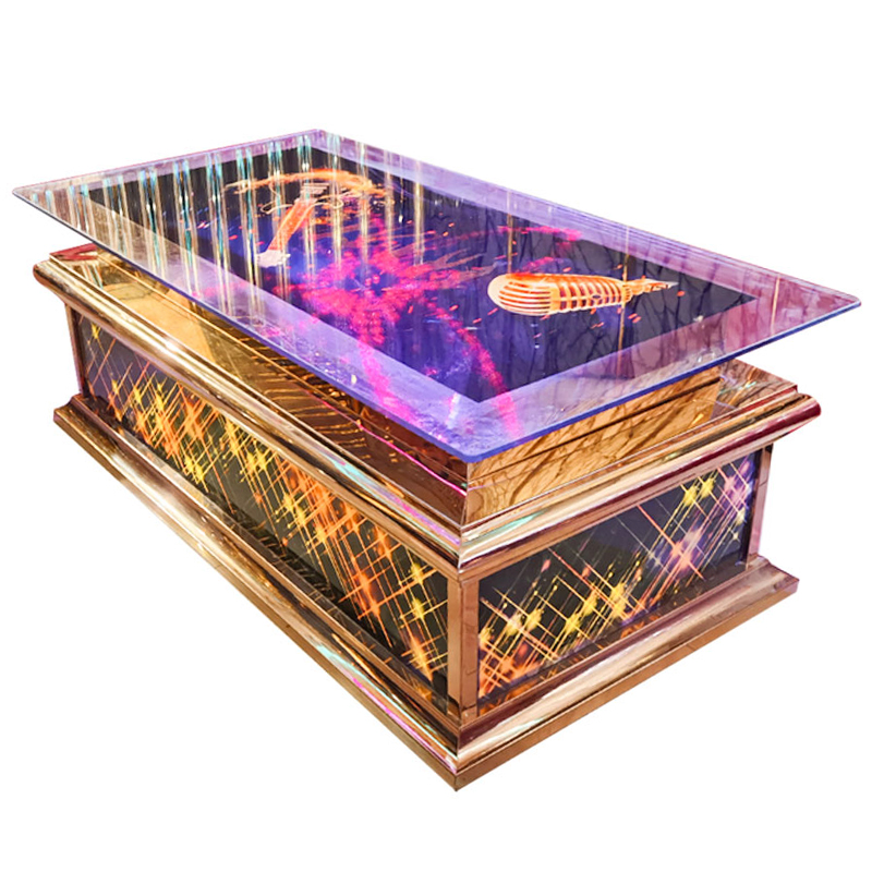 Modern LED Glow Stainless Steel Tables Stools for Hookah Venues - 图片 10